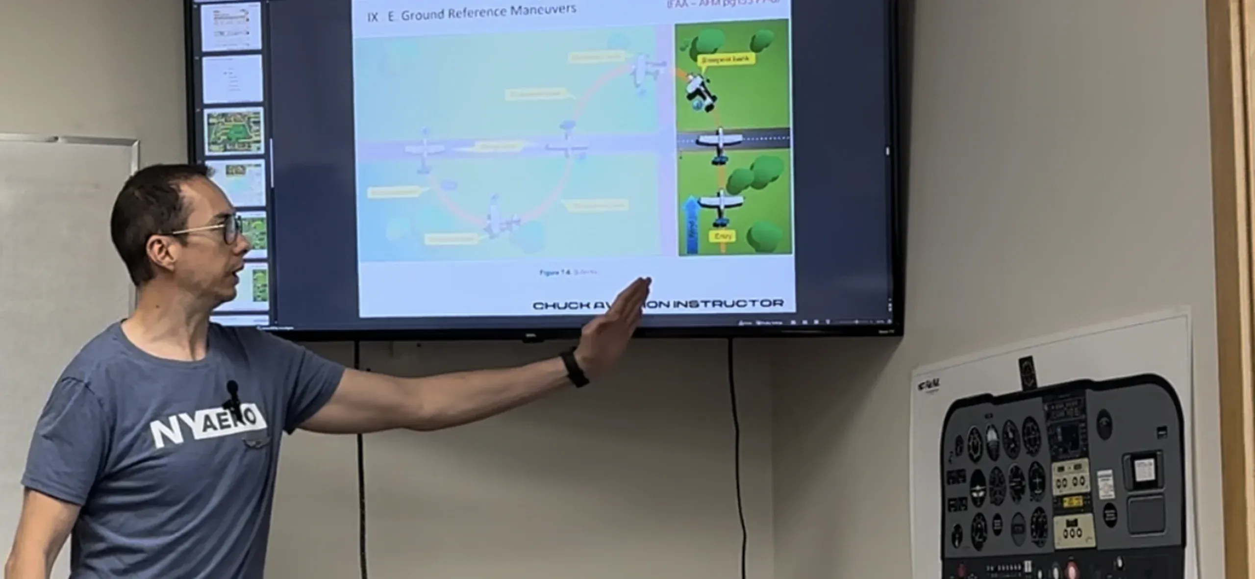 Committed to sharing his best airmanship, Chuck seeks to help as many people as possible achieve their goal to fly.